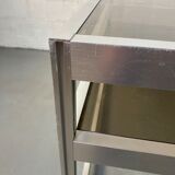 Bureau en Aluminium et Verre