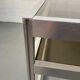 Aluminum and Glass Desk