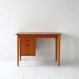 Bureau scandinave vintage avec tiroirs réglables