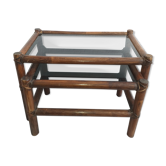 Tables gigogne en rotin