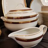 Limoges porcelain table service 44 pieces