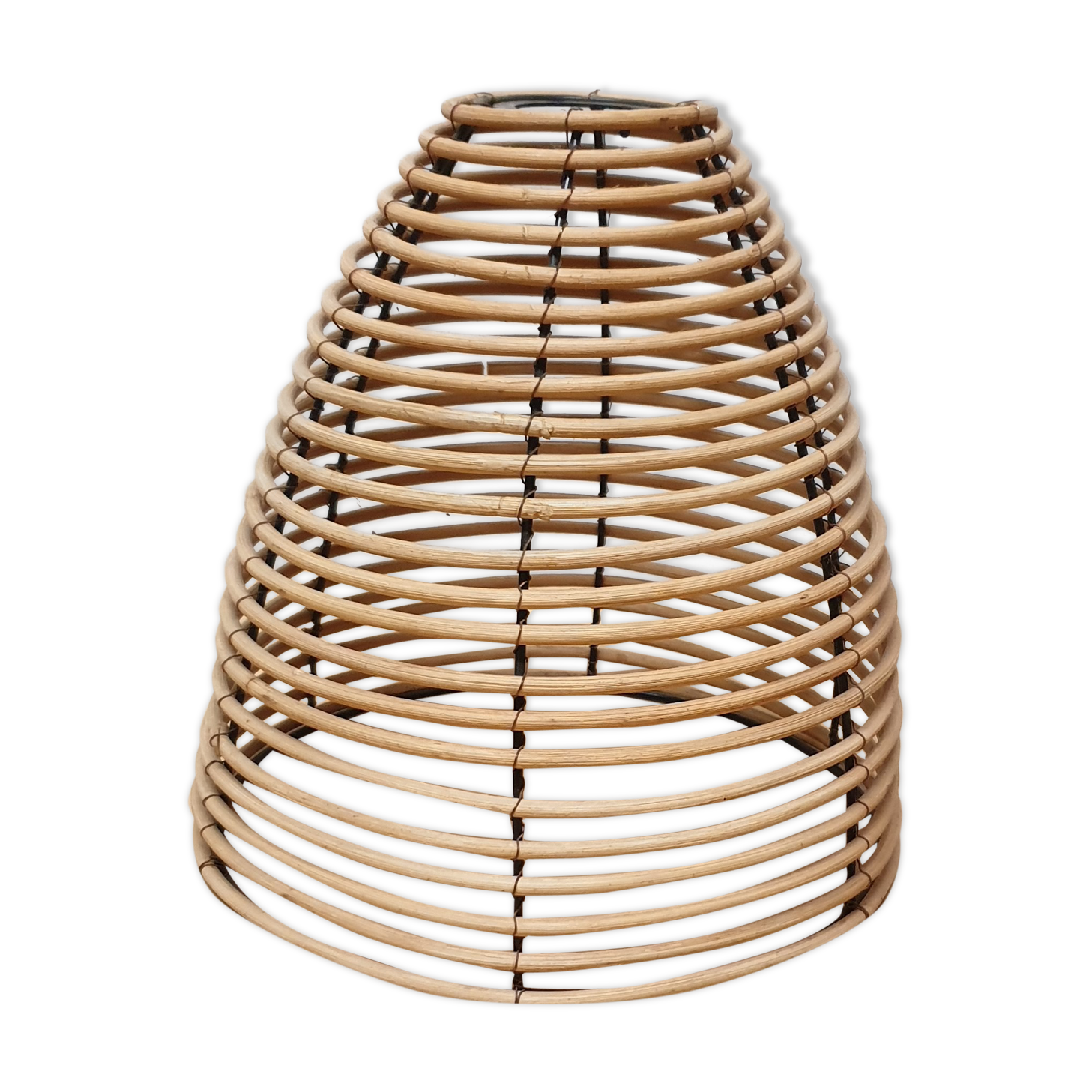 Natural rattan lampshade