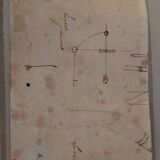 Giuseppe Angelelli 1803-1844. ink drawing on paper, study of women in Egypt