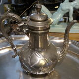 Coffee set fine silver plated metal XlXeme