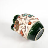 Bay Keramik - model 95-25 - W-Germany - decor flowers - 1970's