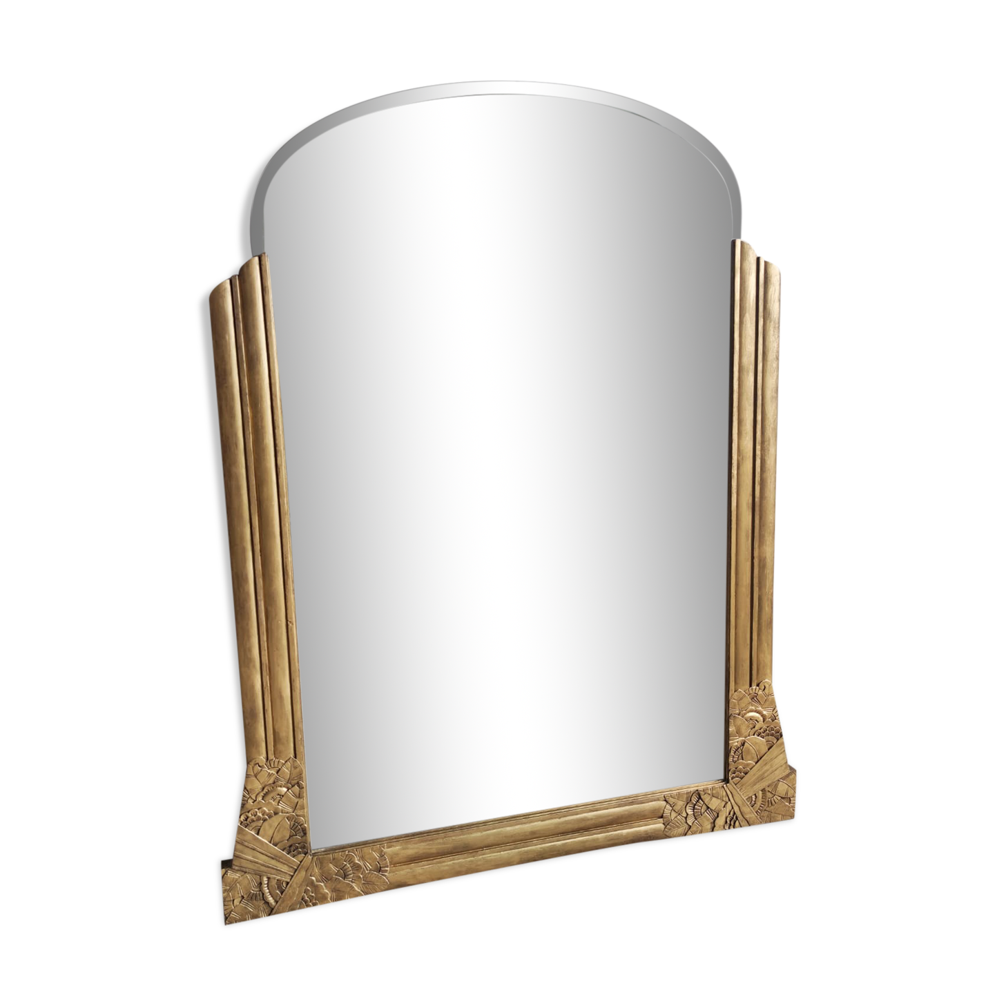 Golden mirror Art Deco