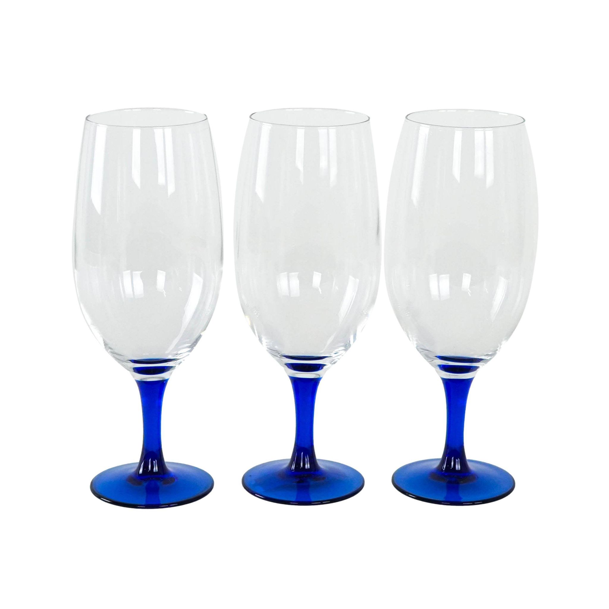Set of three glasses, Danish design, 1970s, manufactured in Denmark