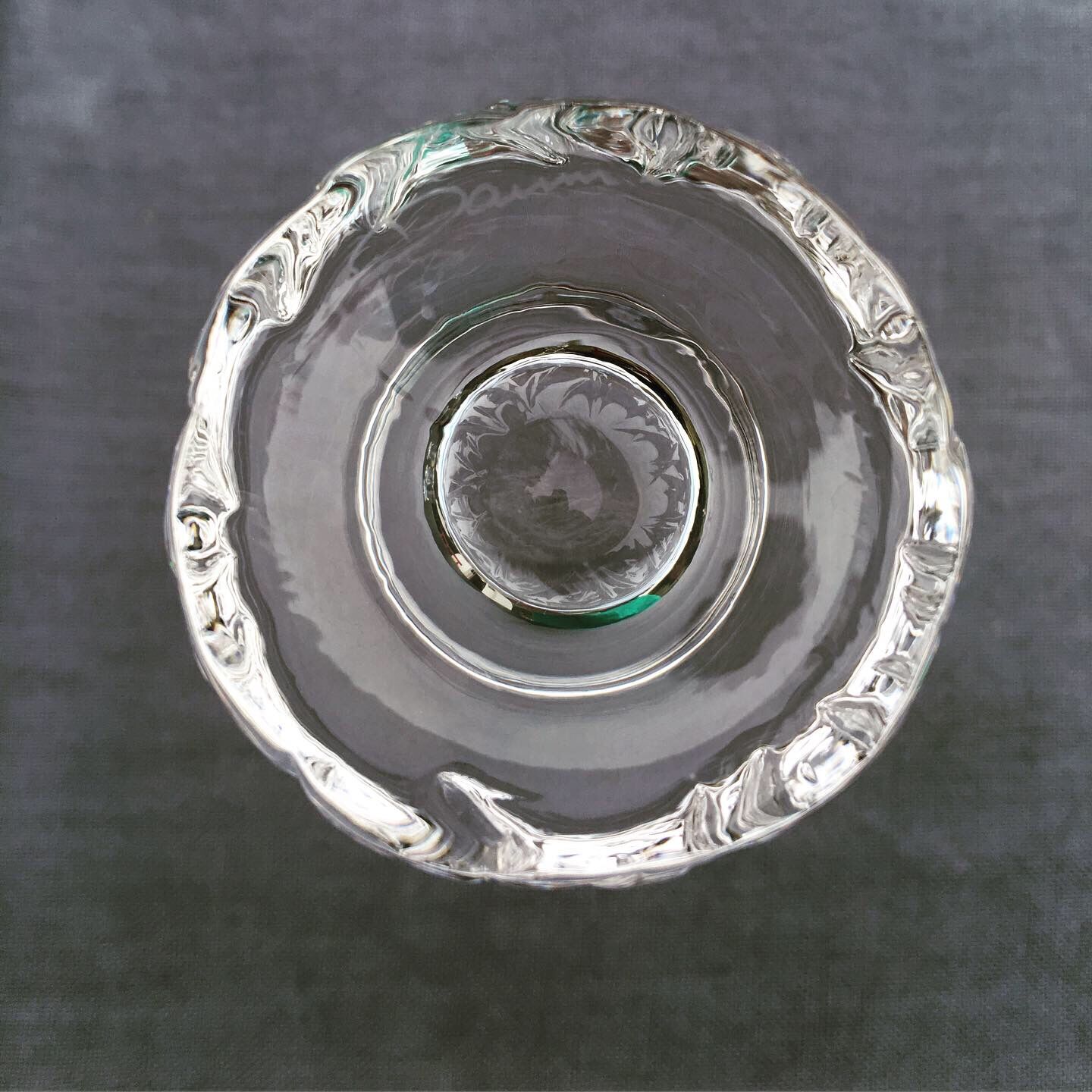 Lot de 6 verres en cristal Daum, modèle Kim