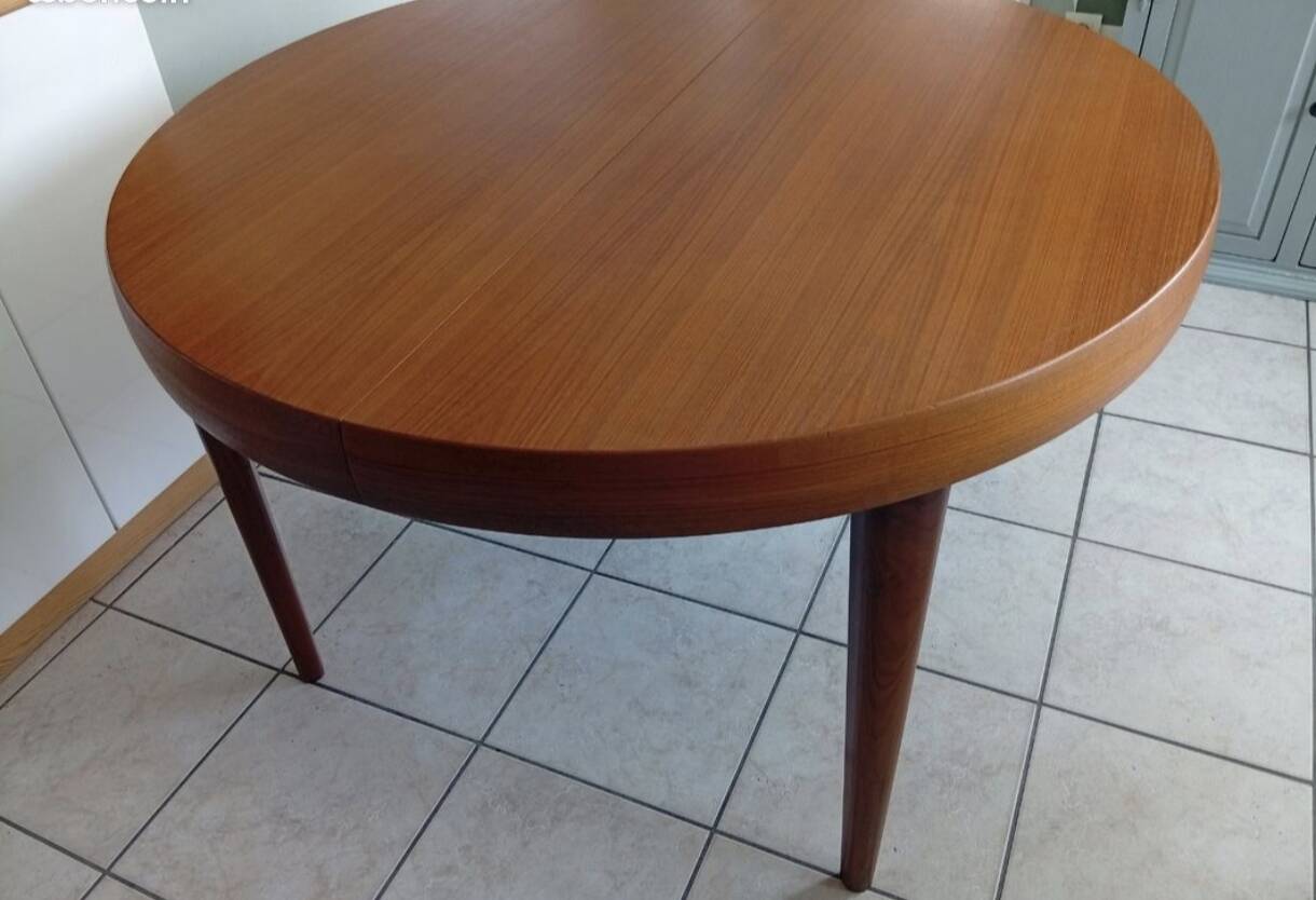 Table scandinave vintage teck