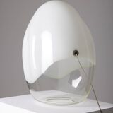 Paire de lampes nessa en verre de murano, gino vistosi, 1970s