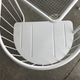 Vintage70's, Emu table in metal and glass, chairs swivelling under the table