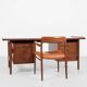 Bureau danois vintage en teck par Arne Vodder pour Sibast 1960 - 180 cm