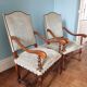 Pair of Louis XIII armchairs