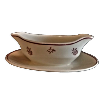 Pexonne earthenware saucière model Algiers