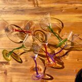 Vintage 80's Zig Zag Glasses
