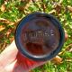 Vintage brown glass vase/bottle