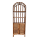 Bamboo rattan bookshelf