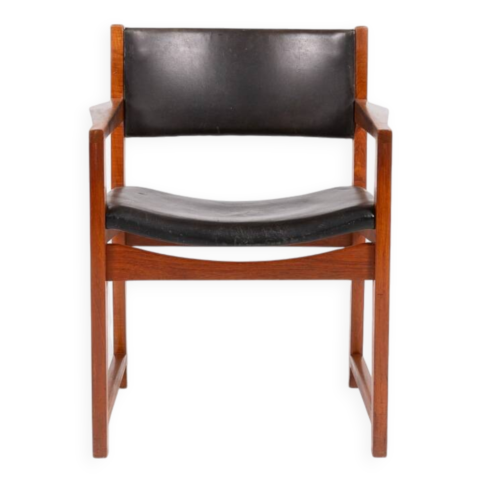Fauteuil danois moderne du milieu du siècle par Peter Hvidt et Orla Mølgaard-Nielsen
