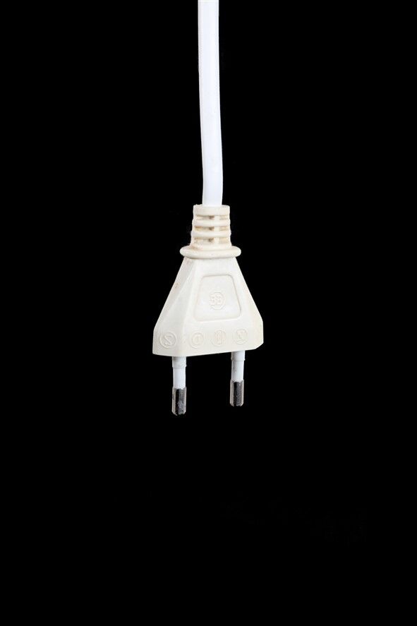 Postmodern desk lamp with telescopic arm / 1980s