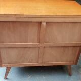 commode années 50, pieds compas