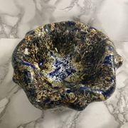 Coupelle Vallauris effet écume de mer