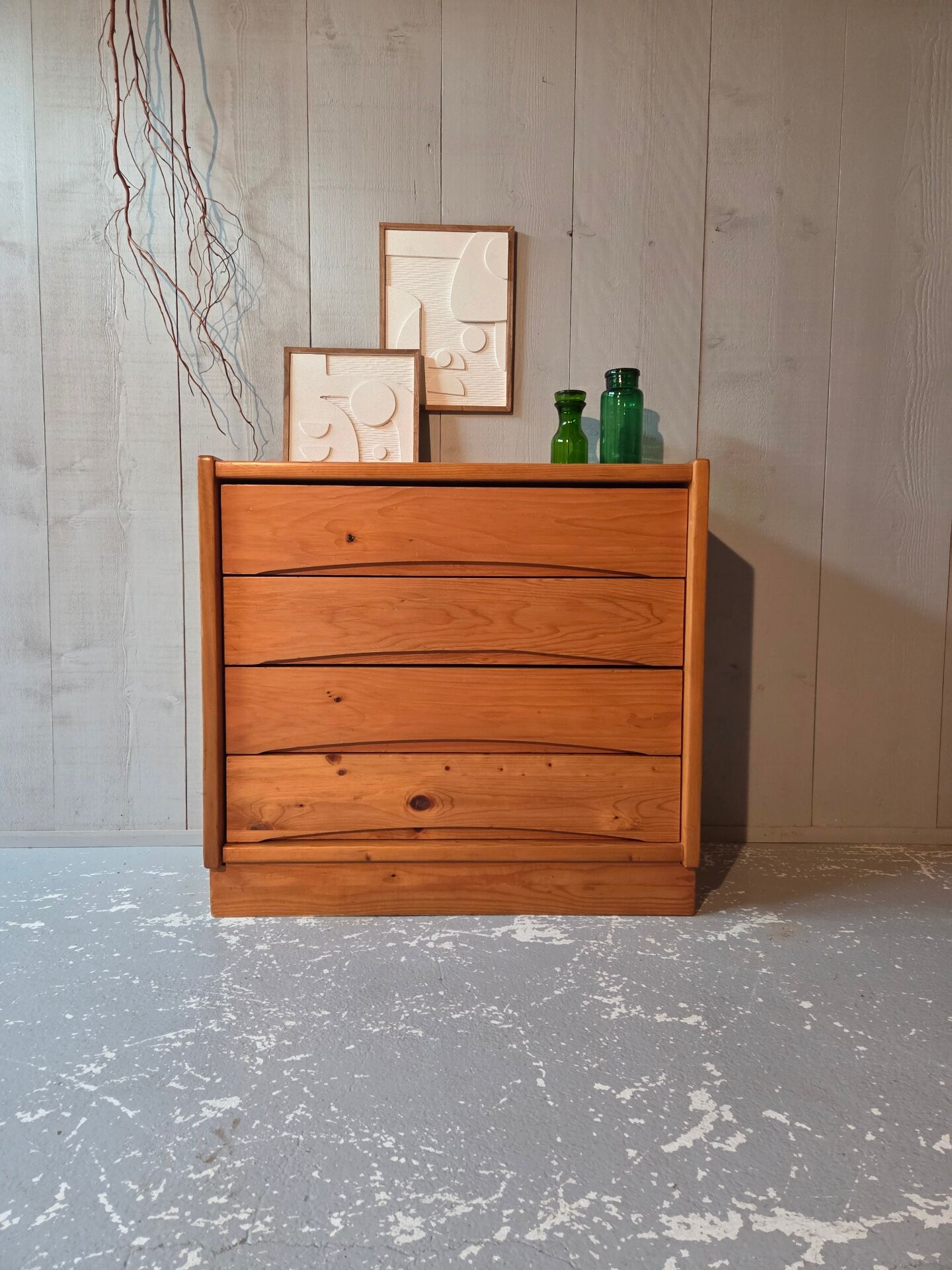 Commode en pin