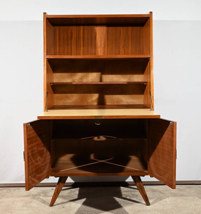 Sapelli mahogany secretary furniture – 1960s