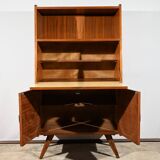 Sapelli mahogany secretary furniture – 1960s