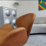 Arne Jacobsen Swan chair by Fritz Hansen
