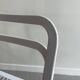 Vintage white folding chair Cidue