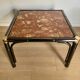 Table basse marbre rouge