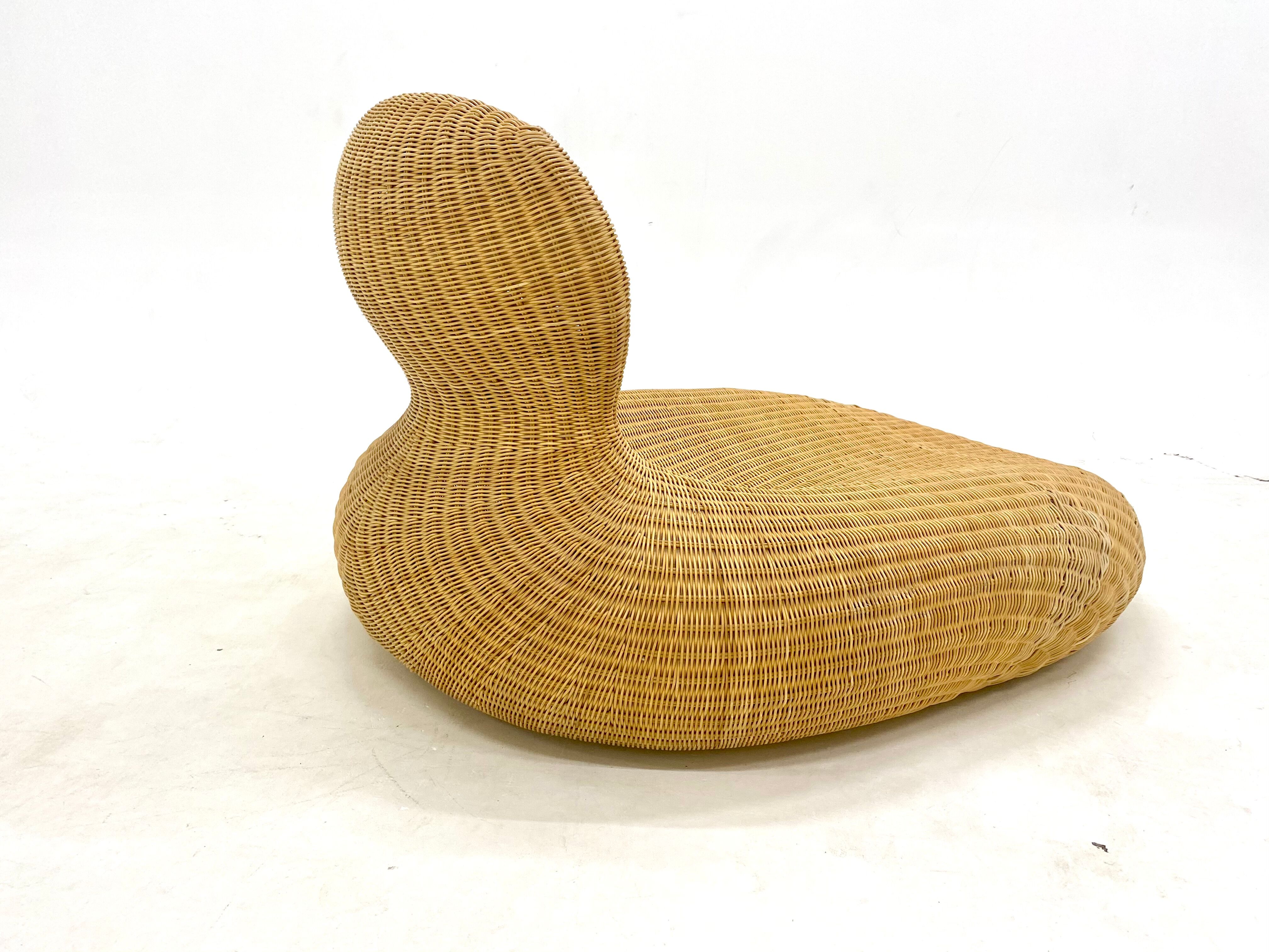 Carl ÖJerstam vintage rattan chair
