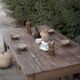 Renovated rustic farmhouse table