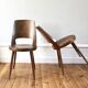 6 chaises Baumann modèle Mondor en teck, 1960