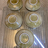 Set of 5 vintage cups