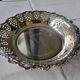 Coupe en métal argenté