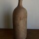 Bouteille penchée de campagne 1950 XL grès brut terre cuite