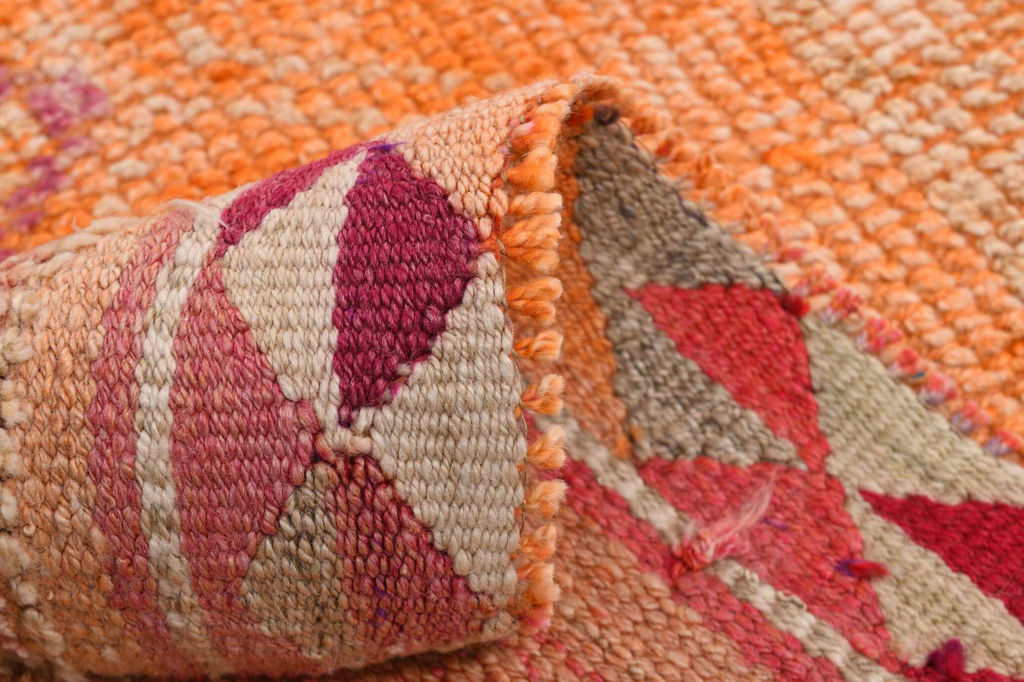 3x12 modern vintage runner rug, 96x355cm