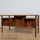 Mid-Century Freestanding Teak Desk by Arne Vodder for Sibast, 1960s