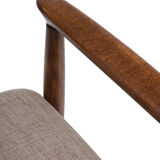 GFM 64 armchair / dark beige from 1960
