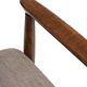 GFM 64 armchair / dark beige from 1960