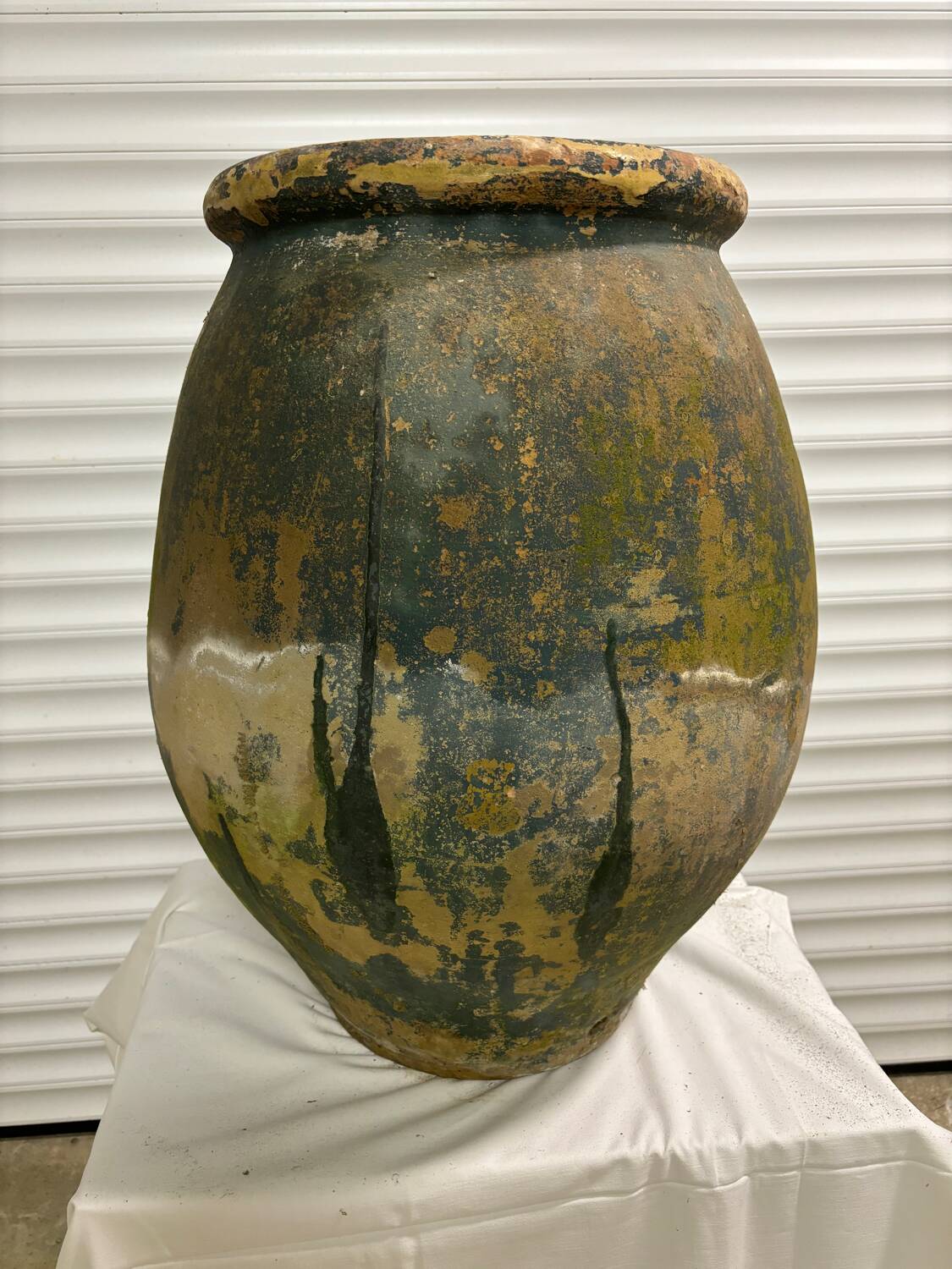 Large terracotta Biot jar