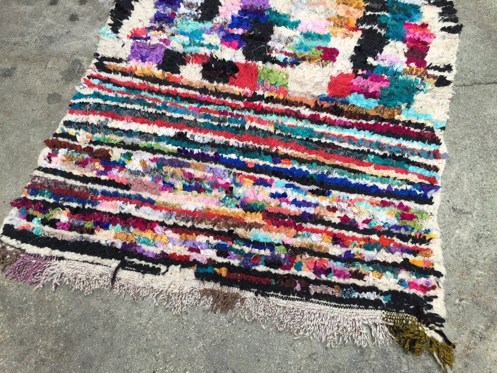 Carpet boucherouite 210 x 115 cm