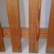 Vintage pine coat rack
