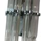 Vintage crystal wall sconce / KOLARZ Leuchten wall lamp