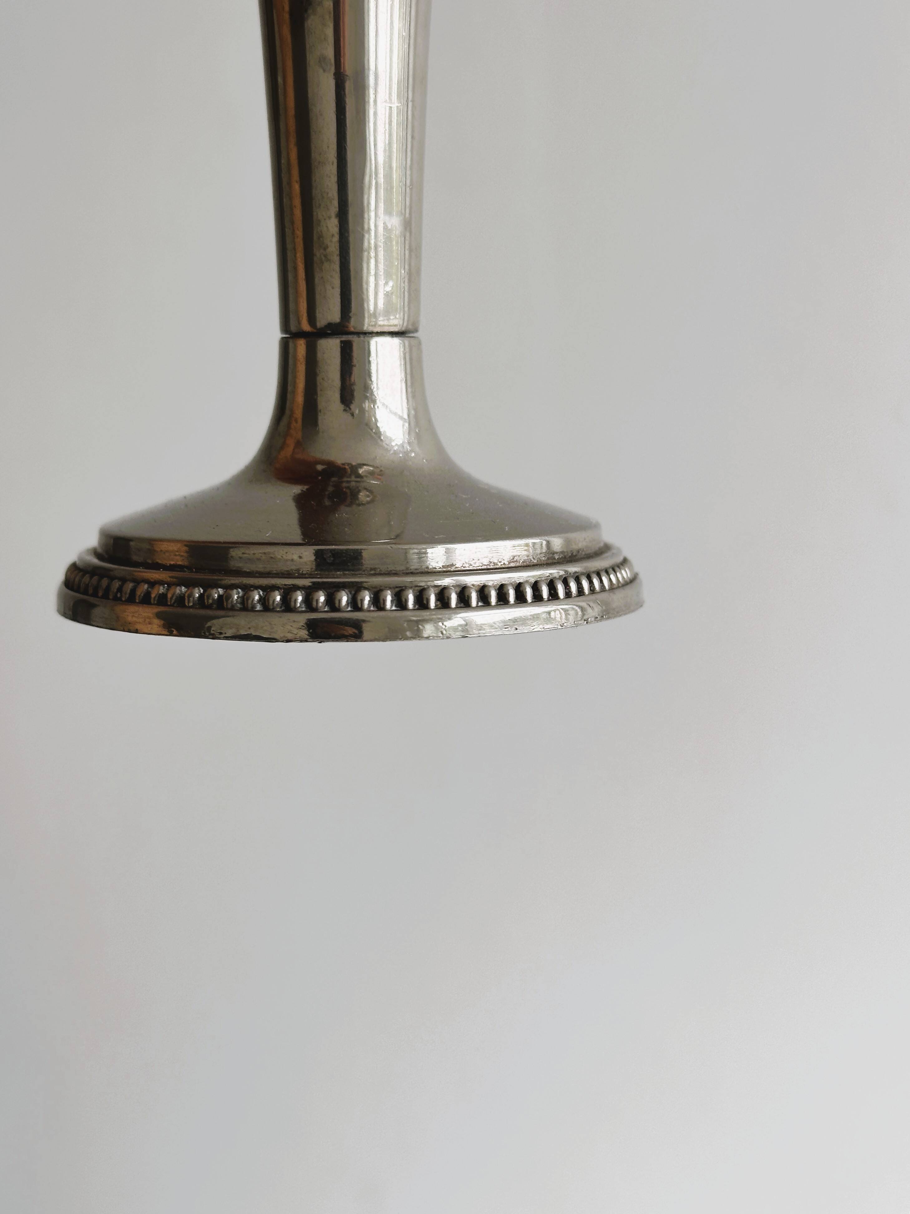 Vintage silver-plated soliflore