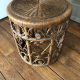 Rattan stool