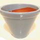 Artisanal Blue Pot