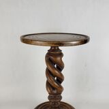 Table pedestal table / Fifth wheel Twisted foot