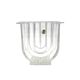 Modern crystal vase / ice bucket, Laura Griziotti for Arnolfo di Cambio 196